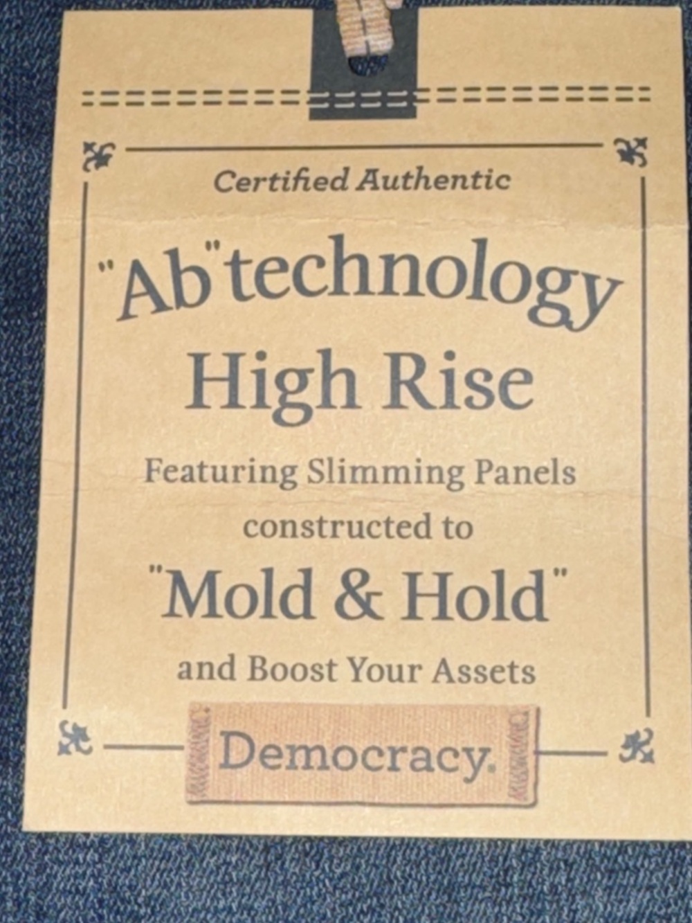 Democracy Women High Rise Booty Lift Jeans - Picture 9 of 10